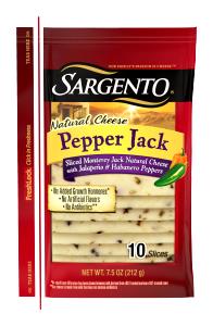 1 slice (21 g) Natural Pepper Jack Cheese Slice