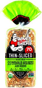 1 slice 21 Grains & Seeds Bread