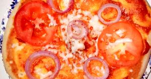 1 slice (223 g) Tomato and Onion Pizza