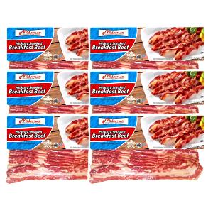 1 Slice (22.6 G) Beef Breakfast Strips, raw