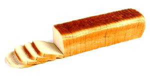 1 slice (26 g) Enriched White Sandwich Bread