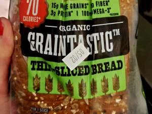 1 slice (27 g) Graintastic Thin Sliced Bread