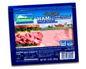 1 slice (28 g) 50% Lower Sodium Ham