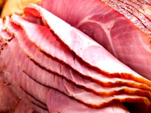 1 slice (28 g) Cooked Ham