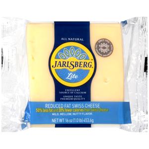 1 slice (28 g) Jarlsberg Lite Reduced Fat Swiss Cheese