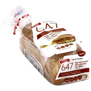 1 slice (28 g) Old Tyme 647 Wheat Bread