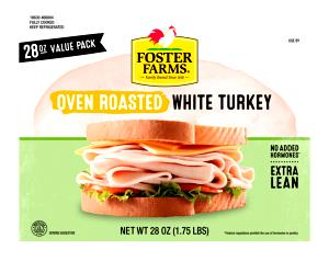 1 slice (28 g) Oven Roasted White Turkey