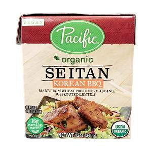 1" slice (3 oz) Organic Seitan Korean BBQ