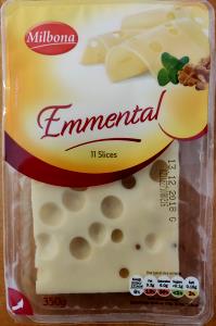 1 slice (30 g) Emmental Cheese