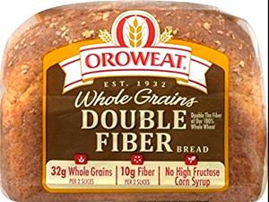 1 slice (31 g) Double Fiber Bread