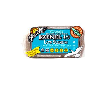 1 slice (34 g) Ezekiel 4:9 Low Sodium Sprouted Grain Bread