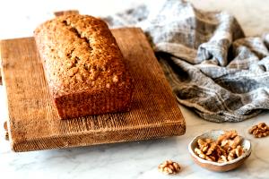 1 slice (3.5 oz) Zucchini Walnut Bread