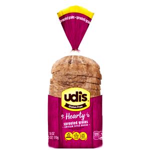 1 slice (41 g) Hearty Sprouted Grains Artisan Bread