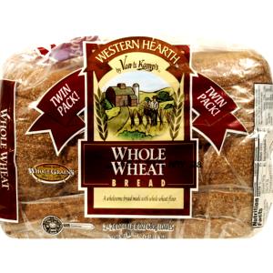 1 slice (42 g) Western Hearth Whole Wheat Bread