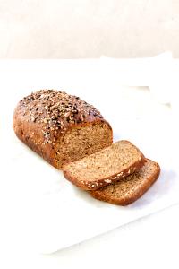 1 slice (42.5 g) Healthy Loaf High Fiber Flax & Sunflower Bread