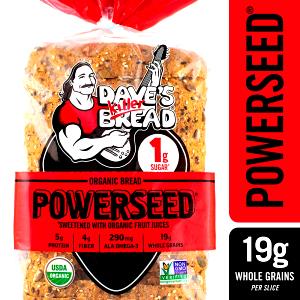 1 slice (43 g) Organic Seeded Bread