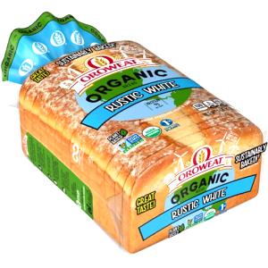 1 slice (48 g) Organic Rustic White Bread