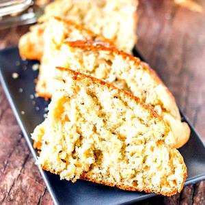 1 slice (48 g) Roasted Red Onion and Dill Bread