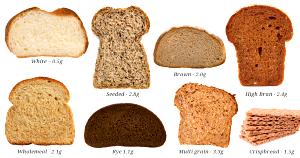 1 slice (50 g) High 5 Fiber Bread