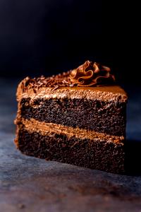 1 slice (57 g) Chocolate Fudge Cake