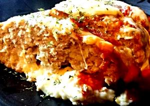 1 slice (76 g) Chicken Parmesan Meatloaf