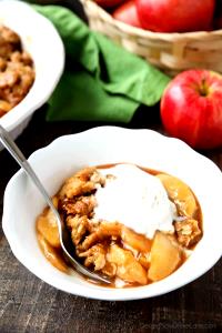 1 slice Apple Crisp