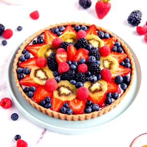 1 slice Artisan Fresh Fruit Tart