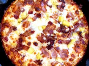 1 Slice Bacon Super Deli Pizza, Pan Crust