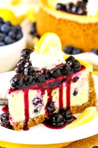 1 slice Berry Lemon Cheesecake