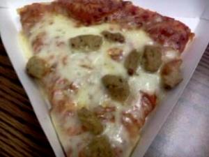 1 slice Cheese Mountain Sausage Pizza