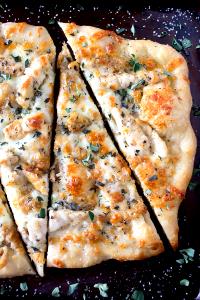 1 Slice Chicken & Garlic Pizza, Pan