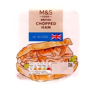 1 Slice Chopped Ham