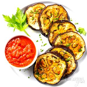 1 Slice Cooked Eggplant (Fat Not Added in Cooking)