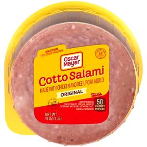 1 Slice Cotto Salami, Beef/Pork/Chicken