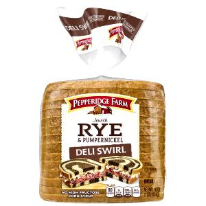 1 Slice Deli Swirl Bread, Rye & Pump