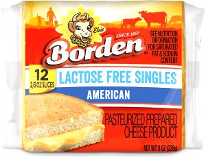 1 slice Fat Free Lactose Free American Cheese