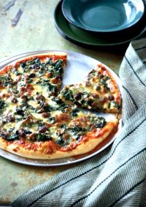 1 Slice Garlic Spinaci Gourmet Pizza