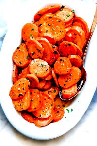 1 Slice Glazed Carrots