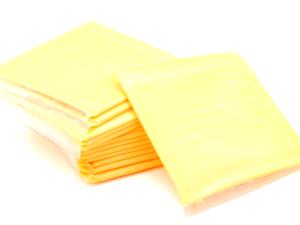 1 Slice Low Sodium American or Cheddar Type Processed Cheese