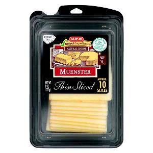 1 Slice Muenster Cheese, Slice