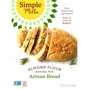 1 slice of bread or 1 dinner roll (25 g) Artisan Bread Almond Flour Mix