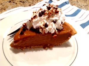 1 slice Ooey Gooey Caramel Pie