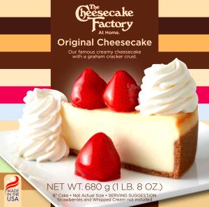 1 slice Original Cheesecake (6")