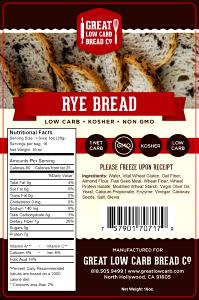 1 Slice Rye Bread (Reduced Calorie)