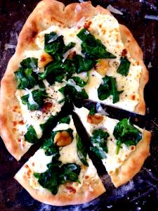 1 Slice Spinach Ricotta Thin Crust Pizza