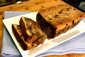 1 Slice Steamed Banana Loaf