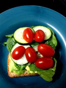 1 Slice Toasted Oat Bran Bread