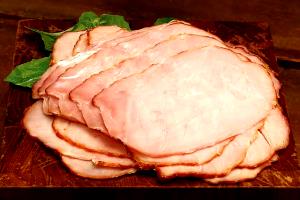 1 Slice Turkey Lunchmeat, Thick Sliced, Original Deep Fried