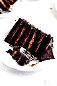 1 Slice Ultimate Hot Fudge Cake