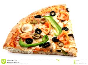 1 slice Veggie Pizza